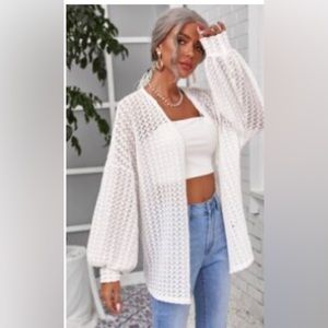 Shein bishop sleeve sweater.